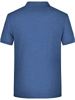 Daiber 8010 Pánske polo tričko z bio bavlny 02.8010 svetlo modrá džínsová melírovaná Daiber 8010 Pánske polo tričko z bio bavlny 02.8010 svetlo modrá džínsová melírovaná