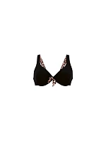 Style Loretta Top Bikini - horný diel 8746-1 braunschwarz - RosaFaia