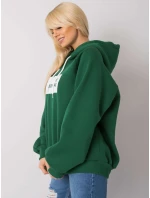 Mikina EM BL 651/2.41X tmavo zelená