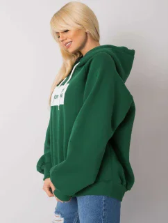 Mikina EM BL 651/2.41X tmavo zelená