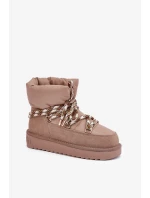 Snehové topánky model 203895 Krok vo veľkom štýle