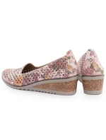 Dámske topánky na otvorenej platforme viacfarebné Potocki SZ12306