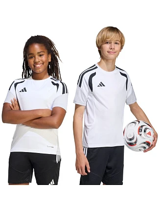 Detský tréningový dres adidas Tiro 26 Competition bielo-čierny KA7603