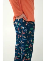 Vamp - Pánske pyžamo s potlačou 21611 - Vamp