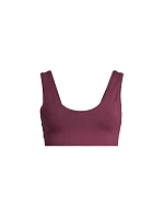 Športová podprsenka CASALL Sublime Fling Bralette, farba bordó
