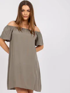 Dámske šaty-D73761M30145G-khaki