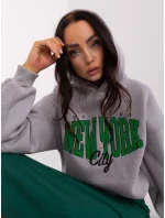 Mikina EM BL 656 4.96P sivá