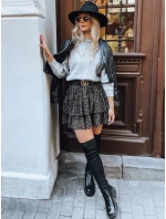 Dámsky nadrozmerný sveter SKYLARK sivý FashionStreet MY2130