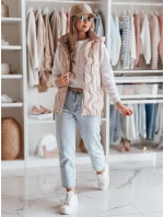 VESOLITA dámska prechodná prešívaná vesta ružová FashionStreet TY4879 VESOLITA dámska prechodná prešívaná vesta ružová FashionStreet TY4879