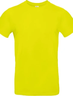 B&C #E190 Tričko z hrubej bavlny 01.003T pixel lime