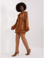 LK KR 509459 bunda.96P svetlohnedá