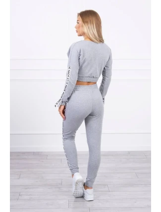 Súprava s ozdobnými stuhami sivá Súprava s ozdobnými stuhami sivá