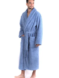 Pánsky župan Athena 2116 denim - Vestis