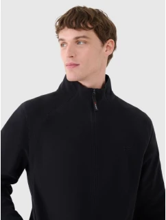 Pánska trekingová bunda 4F 4FWSS25TFLEM304-20S s fleecovým stojačikom