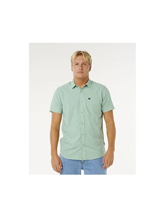 Pánska košeľa RIP CURL Vaporcool Aerotech S/S Shirt, zelená Pánska košeľa RIP CURL Vaporcool Aerotech S/S Shirt, zelená