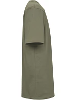 Promodoro 3100 Unisex tričko z hrubej bavlny 40.3100 v odtieni dusty khaki