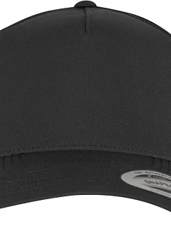 Flexfit 5389AP 5-panelová čiapka s laserovo vyrezaným okrajom „YP Classics“ 55.89AP čierna
