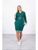 Tmavozelené šaty Brooklyn