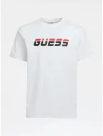 Pánske tričko s krátkym rukávom U0BA47K6YW1 - TWHT biela - Guess Pánske tričko s krátkym rukávom U0BA47K6YW1 - TWHT biela - Guess