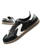 Skechers Kickoff Dámske športové tenisky Black Leather Women's