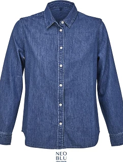 NEOBLU Bennett Dámska džínsová blúzka 24.4797 stone wash