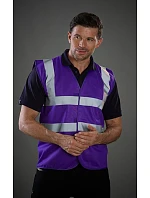 Bezpečnostná vesta Yoko HVW 100 Hi-Vis 79.W100, tmavomodrá Bezpečnostná vesta Yoko HVW 100 Hi-Vis 79.W100, tmavomodrá