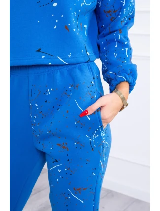 Izolačná sada s farebnou potlačou nevädze modrá