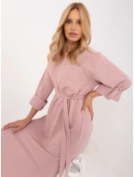 Šaty LK SK 509694.61 tmavoružové