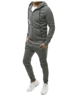 FashionStreet pánska tmavosivá tepláková súprava AX0303