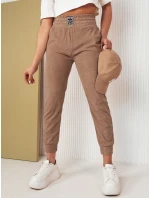 Dámske manšestrové nohavice LORIST camel FashionStreet UY2057