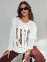 MODEZINE dámska blúzka oversize biela FashionStreet RY2689 MODEZINE dámska blúzka oversize biela FashionStreet RY2689
