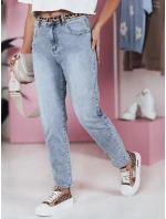 Dámske džínsové nohavice mom fit s opaskom CASUALJIN FashionStreet UY2351 Dámske džínsové nohavice mom fit s opaskom CASUALJIN FashionStreet UY2351