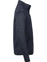 Tee Jays TJ 9615 Pánska melírovaná pletená fleecová bunda 18.9615 tmavomodrá melírovaná Tee Jays TJ 9615 Pánska melírovaná pletená fleecová bunda 18.9615 tmavomodrá melírovaná