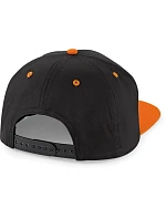Beechfield B 610C 5-panelová snapbacková čiapka s kontrastným lemom 53.610C čierna/oranžová Beechfield B 610C 5-panelová snapbacková čiapka s kontrastným lemom 53.610C čierna/oranžová