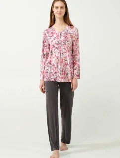 Vamp - Kvetinové dámske pyžamo 21040 - Vamp