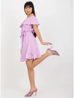 LK SK šaty 508610.23 svetlo fialové