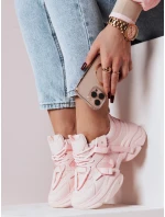 Dámske tenisky na platforme VISTARUN pink FashionStreet ZY0651 Dámske tenisky na platforme VISTARUN pink FashionStreet ZY0651