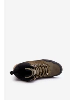 Dámske vysoké trekové topánky Big Star KK274609 Camel