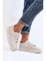 Dámske kožené športové tenisky White Failla Dámske kožené športové tenisky White Failla