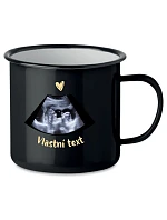 Personalizovaný retro plechový pohár s ultrazvukom Personalizovaný retro plechový pohár s ultrazvukom