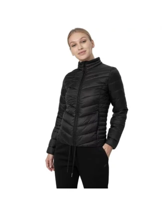 Dámska bunda W H4Z22 KUDP002 20S čierna - 4F