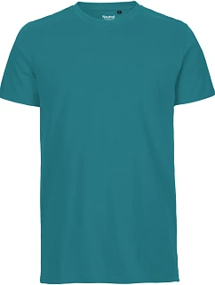 Neutral O 61001 Pánske tričko z bio bavlny 77.6101 tyrkysová