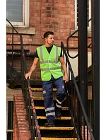 Yoko HVW 120 Hi-Vis sieťovaná bezpečnostná vesta 79.W120 nebesky modrá Yoko HVW 120 Hi-Vis sieťovaná bezpečnostná vesta 79.W120 nebesky modrá