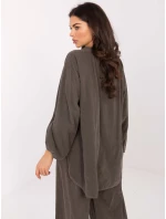 IT KS košeľa 233607.63 tmavá khaki