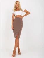 Sukňa RV SD 7847.80 hnedá