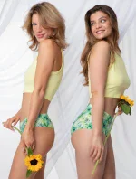 Nohavičky Exotico simple brasil maxi green - Julimex Nohavičky Exotico simple brasil maxi green - Julimex