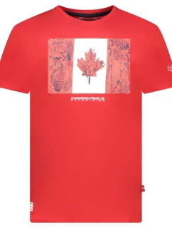 Canadian Peak JPALMEAK RED RM Pánske tričko 233 (RBMSZ2057H/CP-ROUGE)