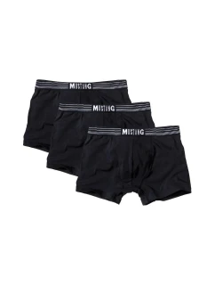 Pánske boxe 3PACK 4046-1003 Retro Black - Mustang