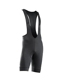 Cyklistické šortky NORTHWAVE Active Gel Bib, čierne