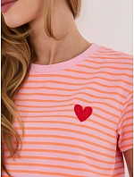 Tričko IT TS 22397.89 tmavoružové